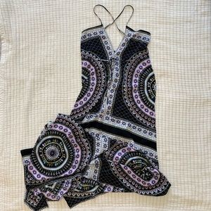 Printed Boho Hippie Maxi Dress